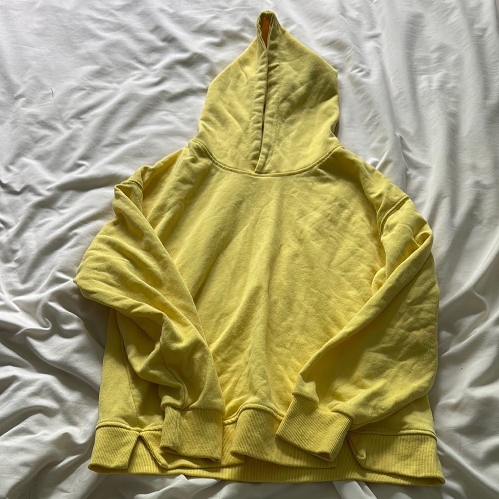 Zara Vibrant Yellow Hoodie
